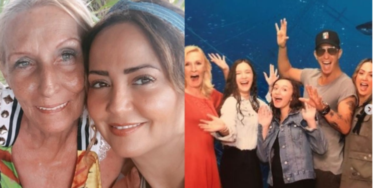 Andrea Legarreta y sus hijas se despiden de la mamá de Erick Rubín con emotivos mensajes
