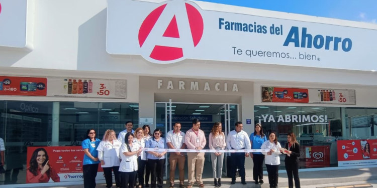 Inauguran cinco sucursales de Farmacias del Ahorro en Victoria