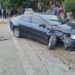 Volante se le echa “candado” y causa carambola