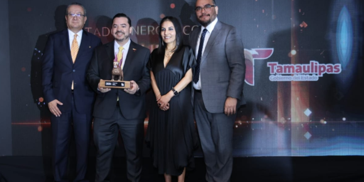 Por segunda vez, Tamaulipas recibe galardón al Estado Energético del Año