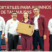 Gobernador y rector hacen entrega histórica de equipos de cómputo a estudiantes y docentes de la UAT