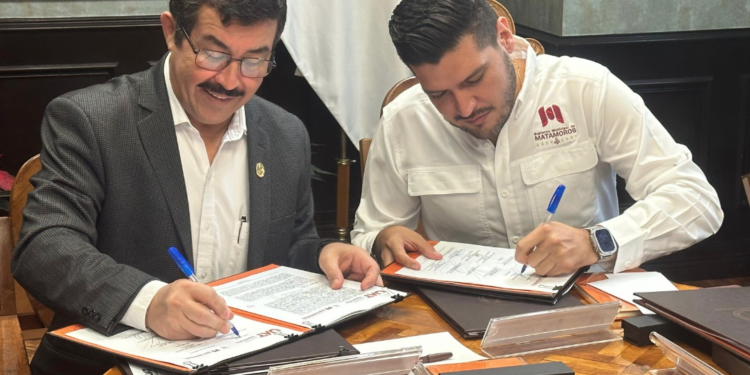 La UAT y Ayuntamiento de Matamoros suman voluntades en beneficio de la comunidad