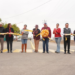 Entrega alcaldesa, Carmen Lilia Canturosas, obras de repavimentación a colonia Los Olivos.