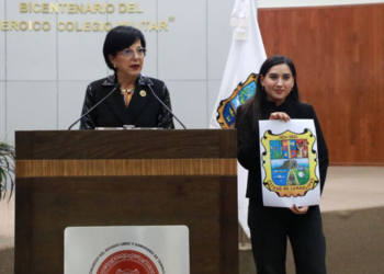 Autorizan diputados modificación al escudo de Tamaulipas.