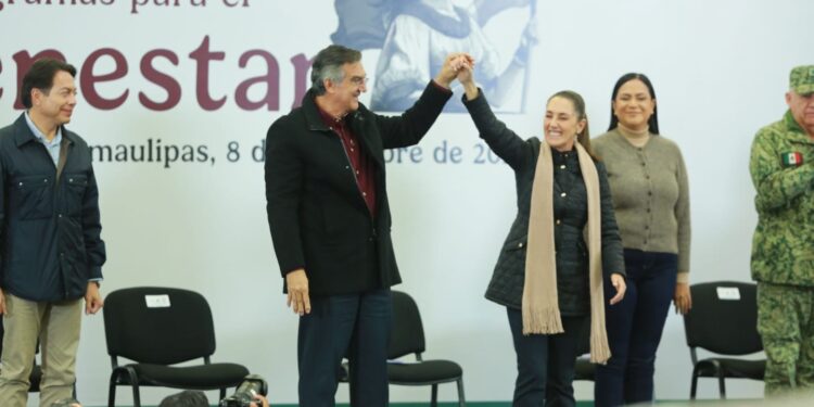Promete Sheinbaum apoyos para Tamaulipas