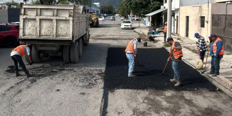 Mejora municipios calles en 7 colonias de Victoria