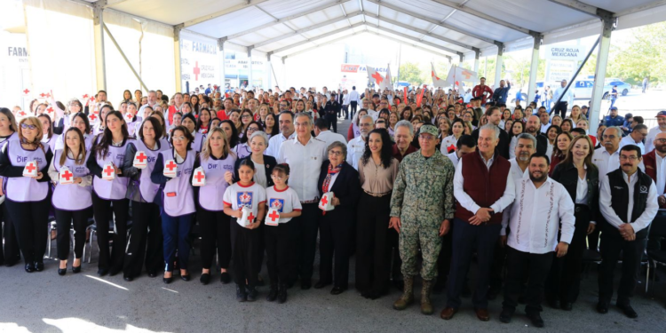 Arrancan Américo y María colecta anual 2025 de la Cruz Roja; invitan a sumarse
