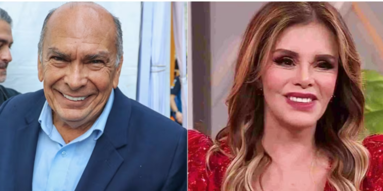 ¿Lucía Méndez y papá de Checo Pérez, son novios?
