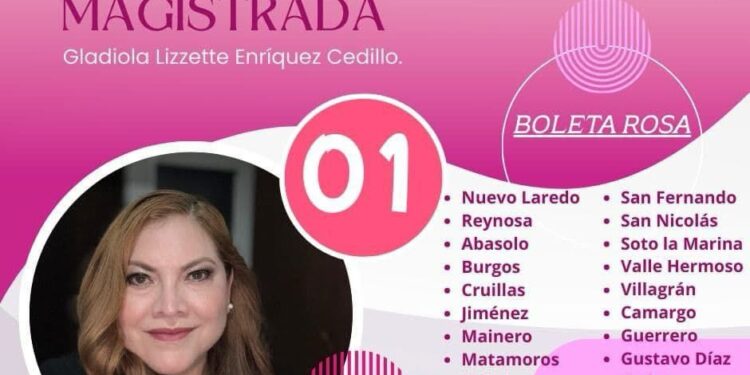 “Soy una mujer contra la injusticia”: Gladiola Enríquez, candidata a magistrada.
