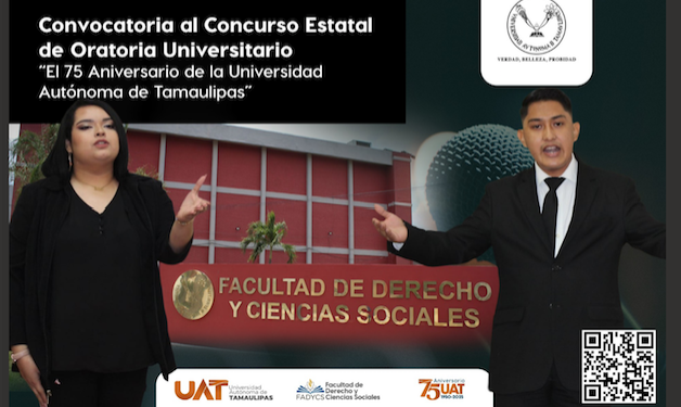 Organiza la UAT concurso estatal de oratoria universitario
