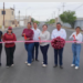 Inaugura Carmen Lilia Canturosas recarpeteo en colonia «Francisco Villa»
