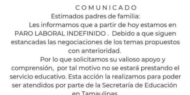 Maestros se declaran en paro general; SNTE anuncia suspensión de clases.