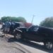 Dos heridos en choque de camionetas cerca del Barretal.