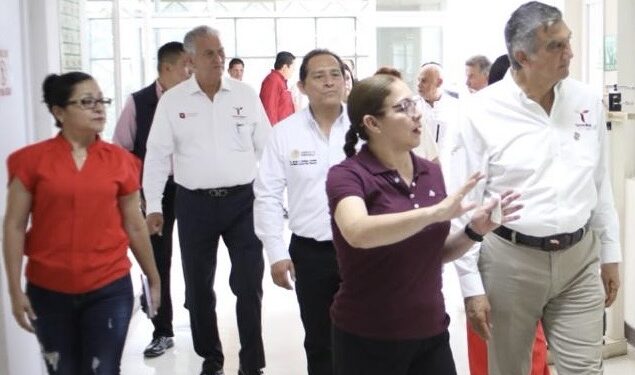 Américo Villarreal pone en marcha Semana Nacional de Vacunación en Tamaulipas y supervisa abasto médico