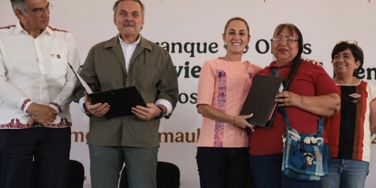 Arranca Sheinbaum en Tamaulipas ambicioso plan de vivienda; construirán 48 mil hogares