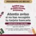 Último día para recoger la tarjeta bancaria de becas: