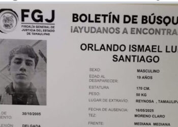 Hallan sin vida a joven estudiante reportado como desaparecido en Reynosa