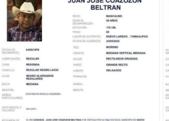 Sin rastro del policía estatal y su familia desaparecidos en Nuevo Laredo