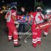 Jóvenes huyen por miedo a extorsión y patrulla los embiste