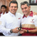 Recibe alcalde de Victoria a medallistas