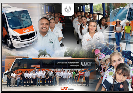 Entrega la UAT nuevas unidades para transporte gratuito de sus estudiantes