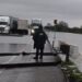 CAOS EN CARRETERAS DE TAMAULIPAS POR LLUVIAS DE “BARRY”