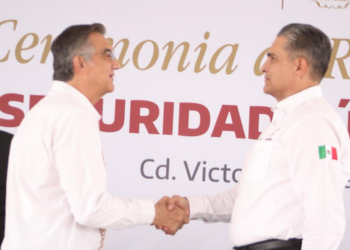 «SU LLEGADA ES UN REFUERZO PARA LA PAZ»: AMÉRICO VILLARREAL AL NUEVO SECRETARIO DE SEGURIDAD