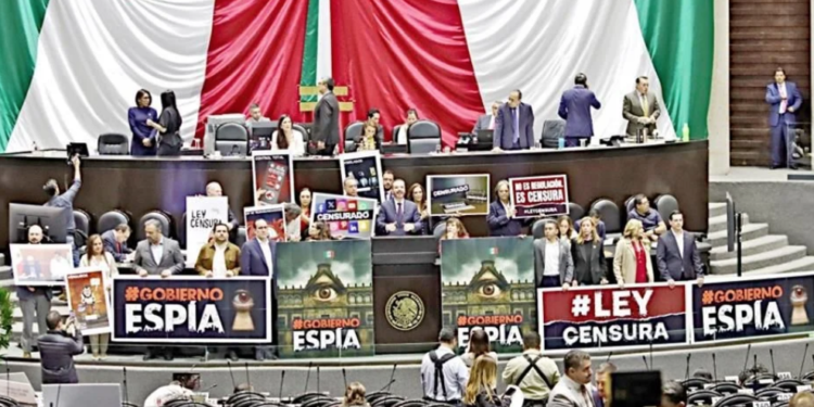 Advierte Oposición creación de un «Estado Espía»