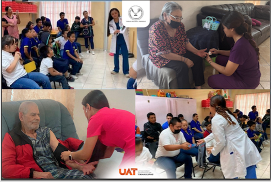Atiende la UAT con servicios médicos gratuitos a grupos vulnerables y adultos mayores