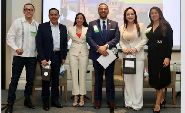 Carmen Lilia muestra liderazgo de Nuevo Laredo en foro internacional sobre economía e inmigración
