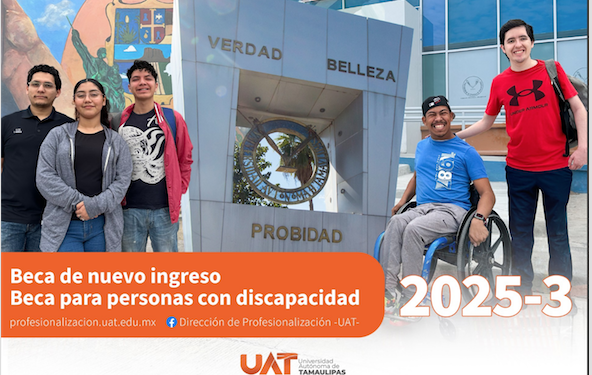 🎓 UAT ABRE BECAS PARA NUEVO INGRESO Y ESTUDIANTES CON DISCAPACIDAD