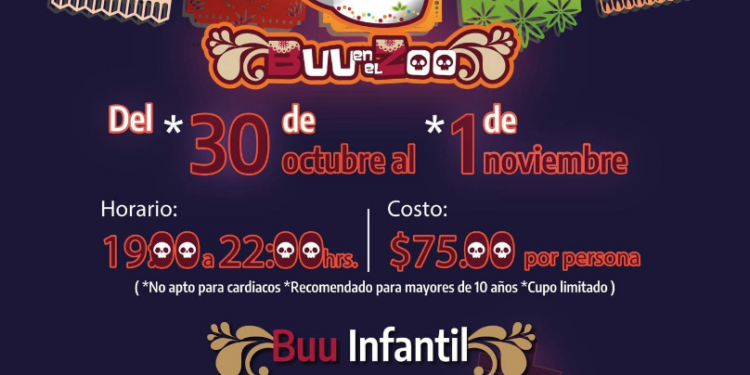 Invitan a «Buu en el zoo», un espectáculo alucinante en Ciudad Victoria.
