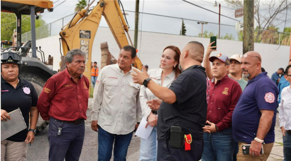 Familias afectadas de la colonia Infonavit serán apoyadas a través del seguro patrimonial del gobierno municipal.