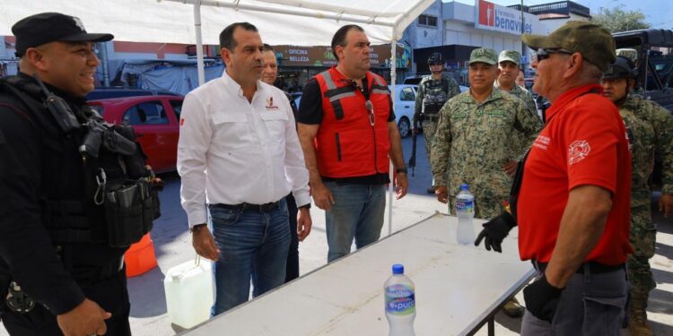 Supervisan en Victoria dispositivo de seguridad por Buen Fin.