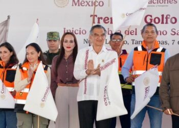 Inicia construcción del tren Nuevo Laredo–Saltillo; será la frontera más importante de América Latina