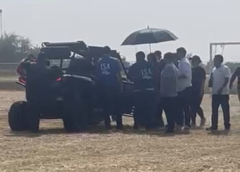Vuelca “Buggy” en festejos de la Politécnica; Hay dos estudiantes lesionadas.