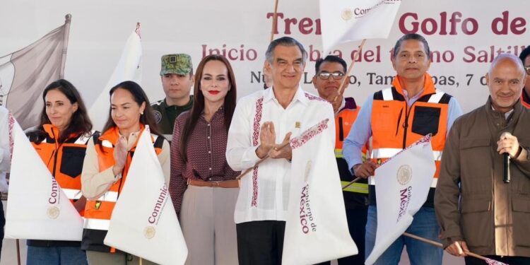 Arranca obra del tren Nuevo Laredo–Saltillo