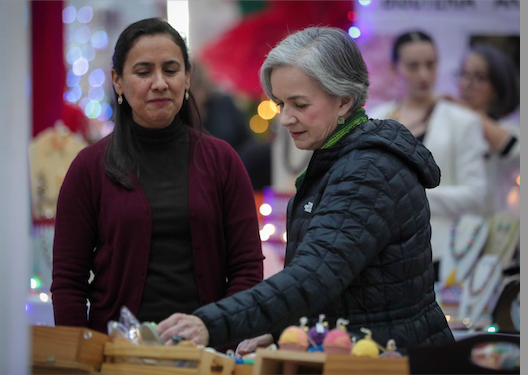 Comparte María de Villarreal el bazar, «Un DIFciembre para recordar»