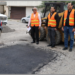 Supervisa alcalde Lalo Gattás trabajo de bacheo en la Miguel Alemán