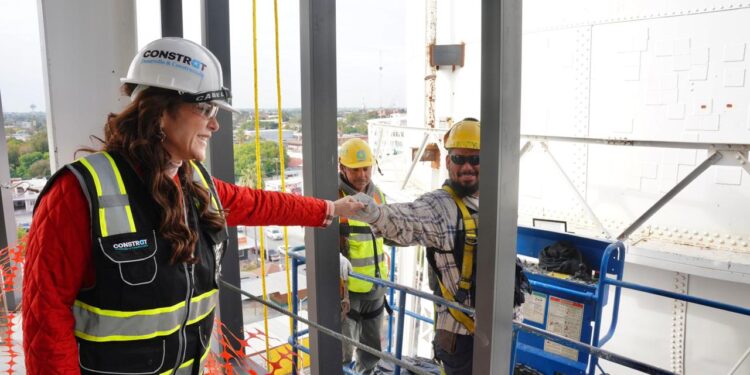 Supervisa Carmen Lilia avance del museo de Ciencia y Tecnología
