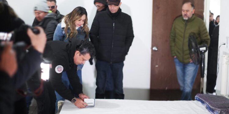 Refuerzan DIF y gobierno de Victoria acciones para proteger la salud de la población ante onda gélida.