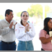 Alcaldesa de Nuevo Laredo entrega obras viales en calles de Anáhuac