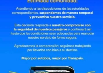 Suspenden corridas de autobuses por violencia en carreteras