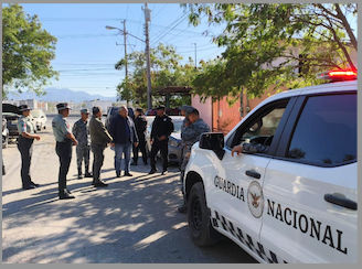 Con recorridos de proximidad, refuerzan Municipio, GN y GE seguridad en Victoria