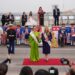 Celebran los dos Laredos alianza estratégica en ceremonia del abrazo; Nombran a Carmen Lilia Sra Internacional 2026