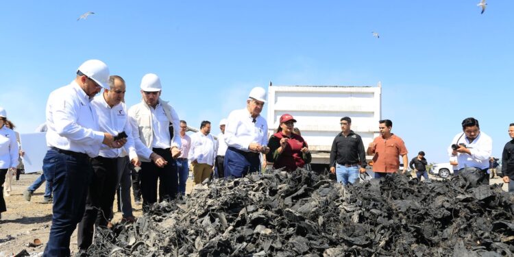 Ponen en marcha planta trituradora de neumáticos en Matamoros