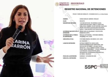 Detienen a tamaulipeca Karina Barrón en Nuevo León; la investigan por delitos federales
