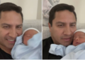 Julión Álvarez es papá por tercera vez