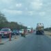 Desaparece tráiler con todo y chofer en Oyama.