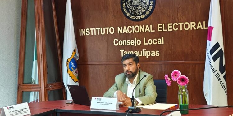 Sergio Bernal Rojas asume la dirección del INE en Tamaulipas tras relevo institucional